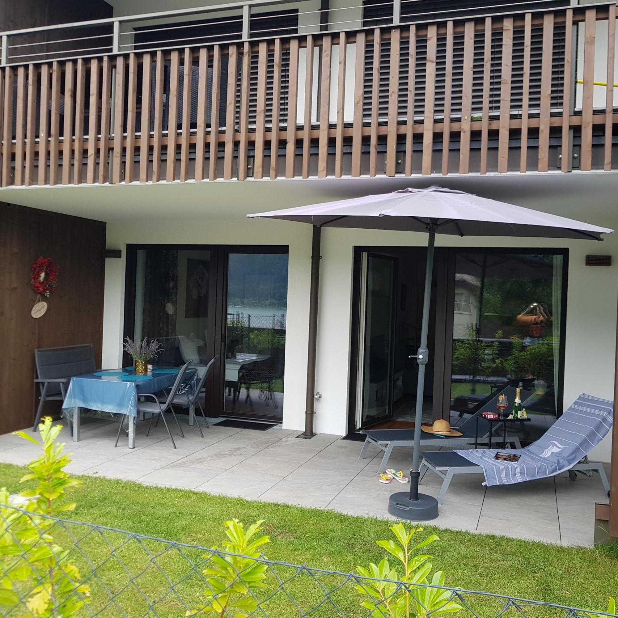 Ferienwohnung Karasek Deluxe Sattendorf Bagian luar foto